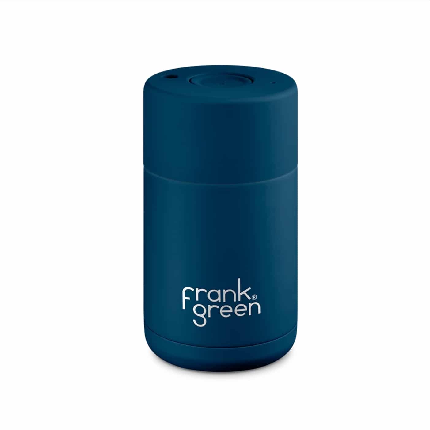 Frank Green Stainless Steel Cup 10oz Black Coffee Cup Frank Green Stainless Steel Cup 10oz Black Coffee Cup